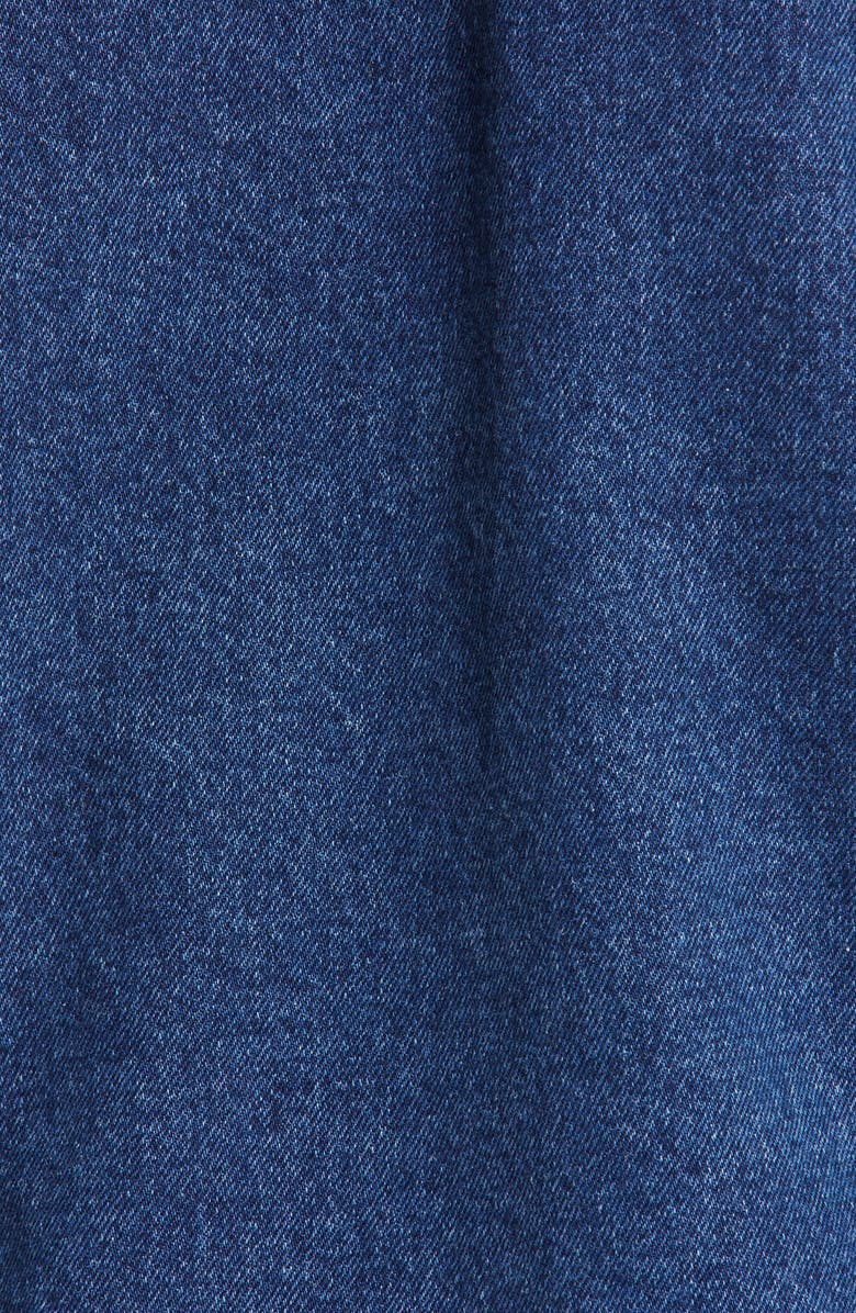 BDG Urban Outfitters Western Faux Shearling Lined Denim Jacket, Alternate, color, 