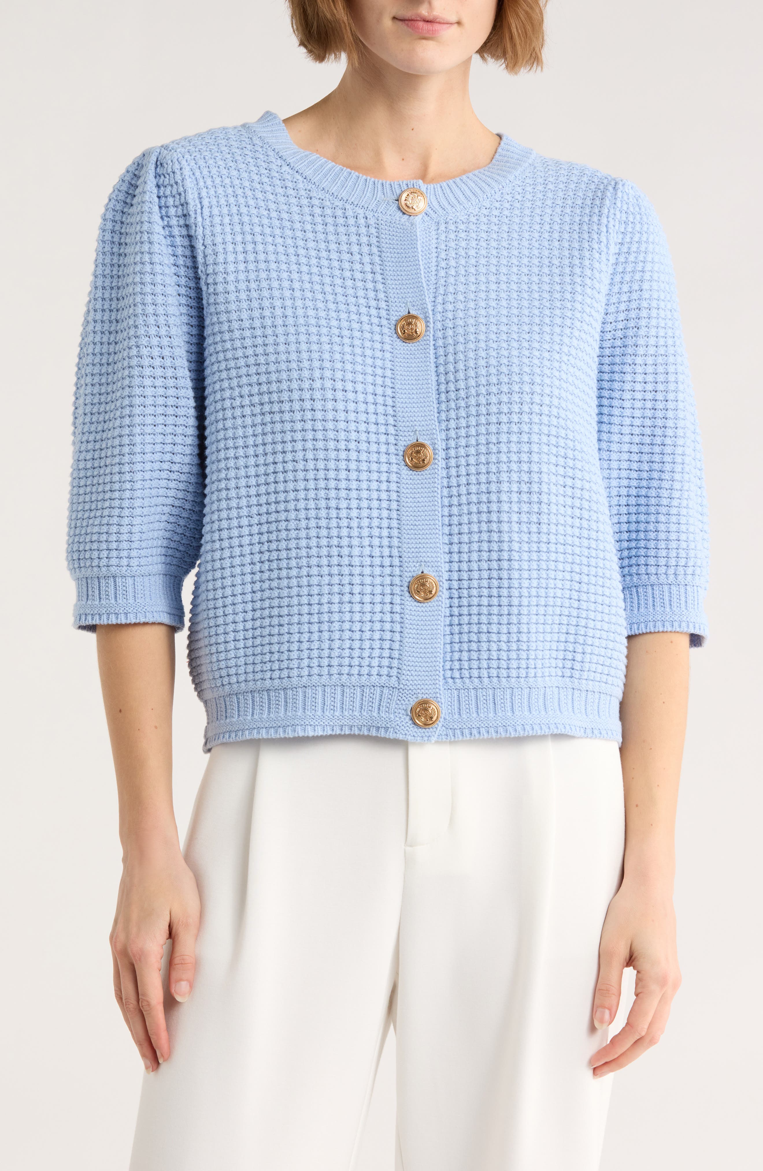Elbow Length Sleeve Cardigan - image 5