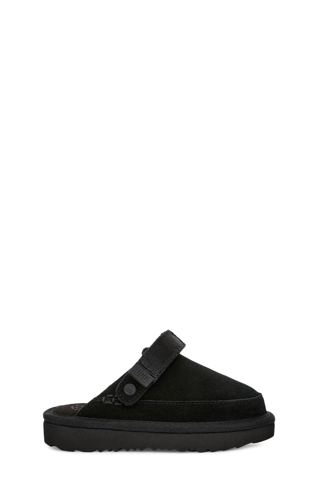 UGG<sup>®</sup> Kids' Goldenstar Clog, Alternate, color, Black