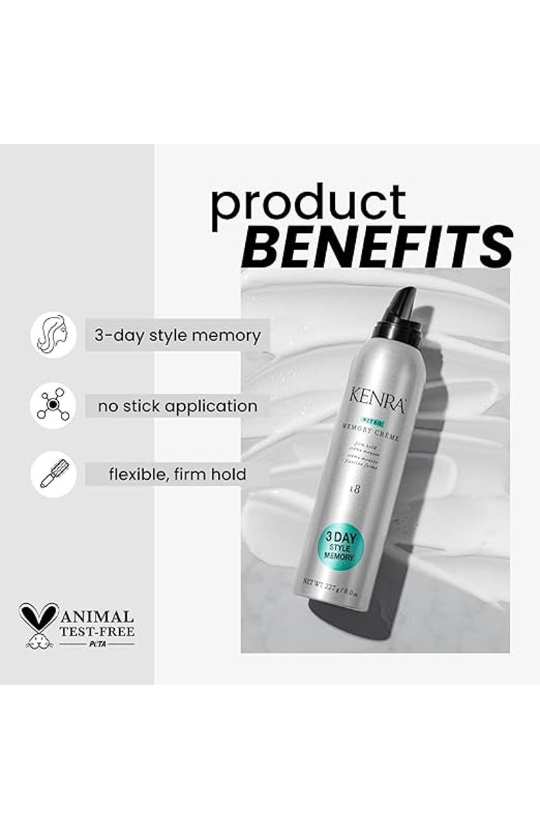 KENRA #18 Nitro Memory Crème 8 oz, Alternate, color, N/A