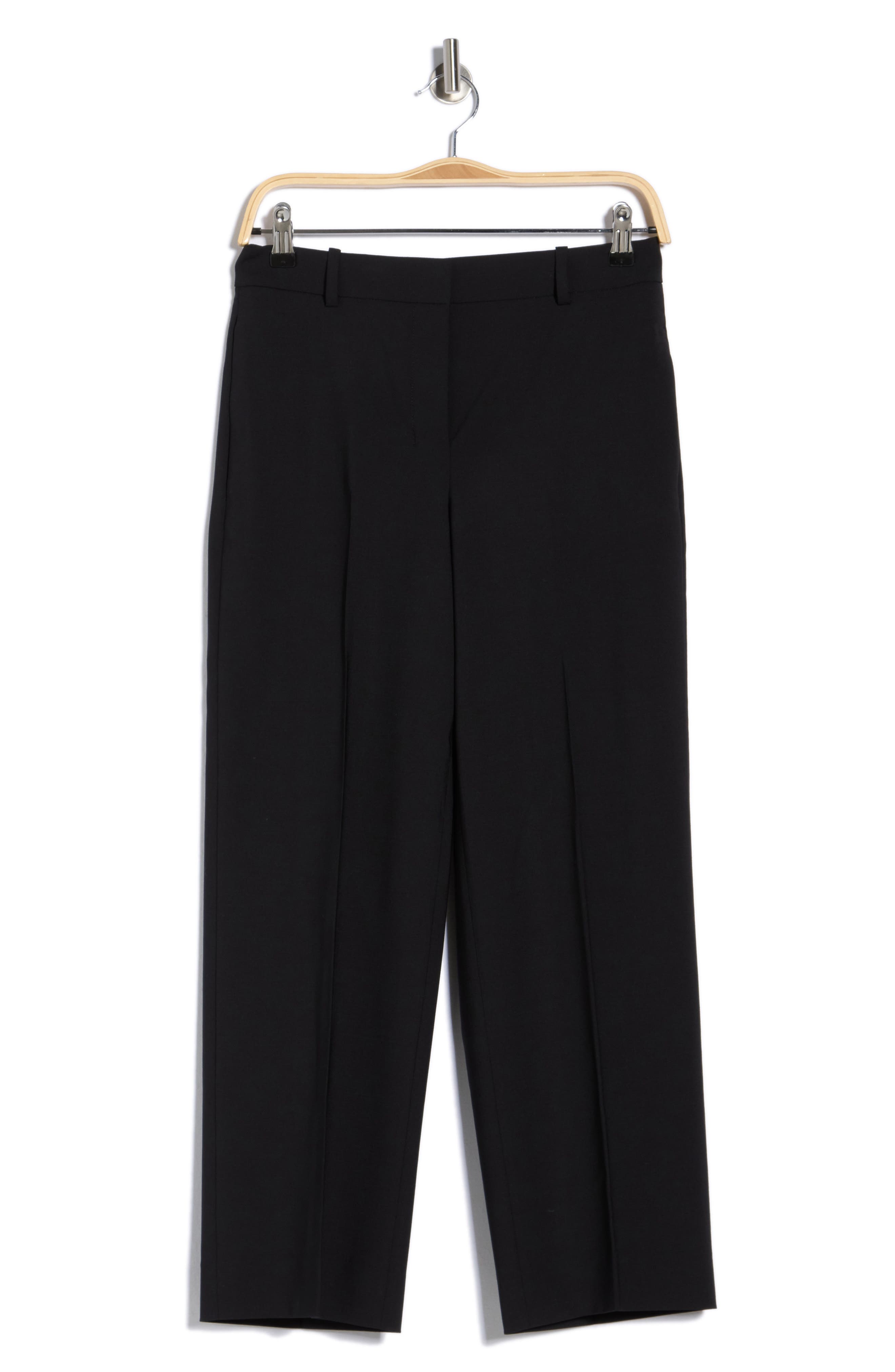 Theory High Waist Straight Leg Pants