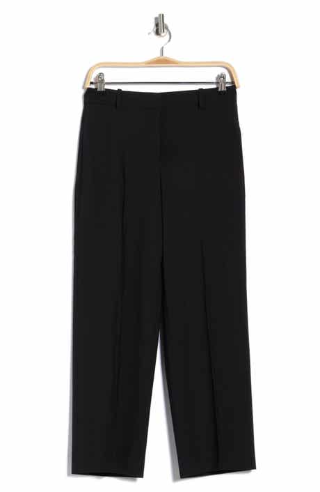 Theory High Waist Straight Leg Pants