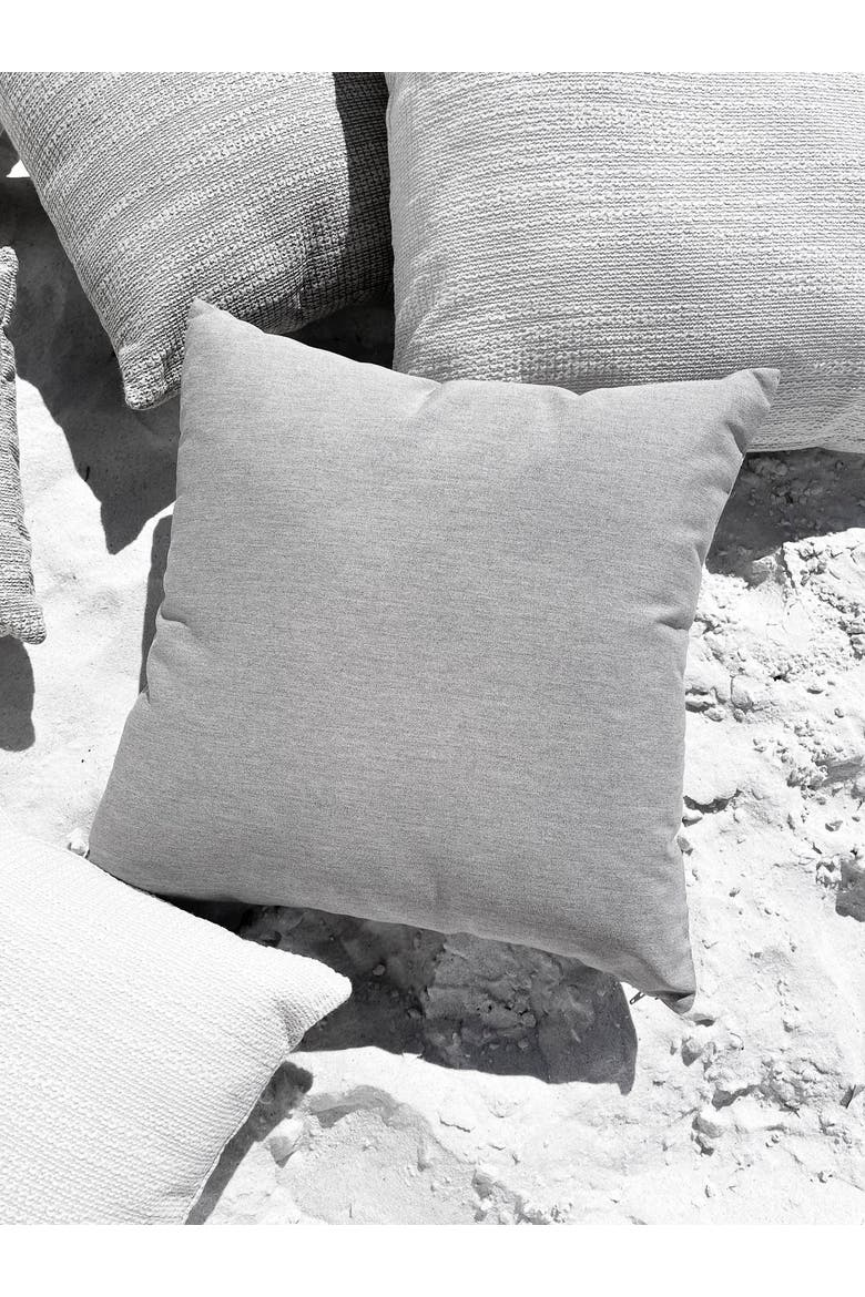 Essential Indoor Outdoor Pillow, Alternate, color, Grey