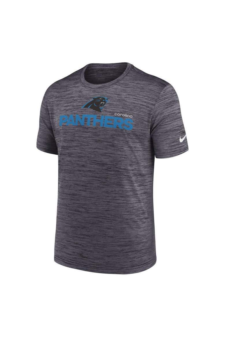 Men's Nike Black Carolina Panthers Blitz Velocity Modern Performance T-Shirt, Alternate, color, Black