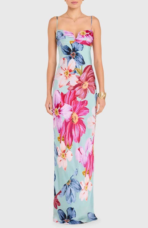 Ira Floral Gown