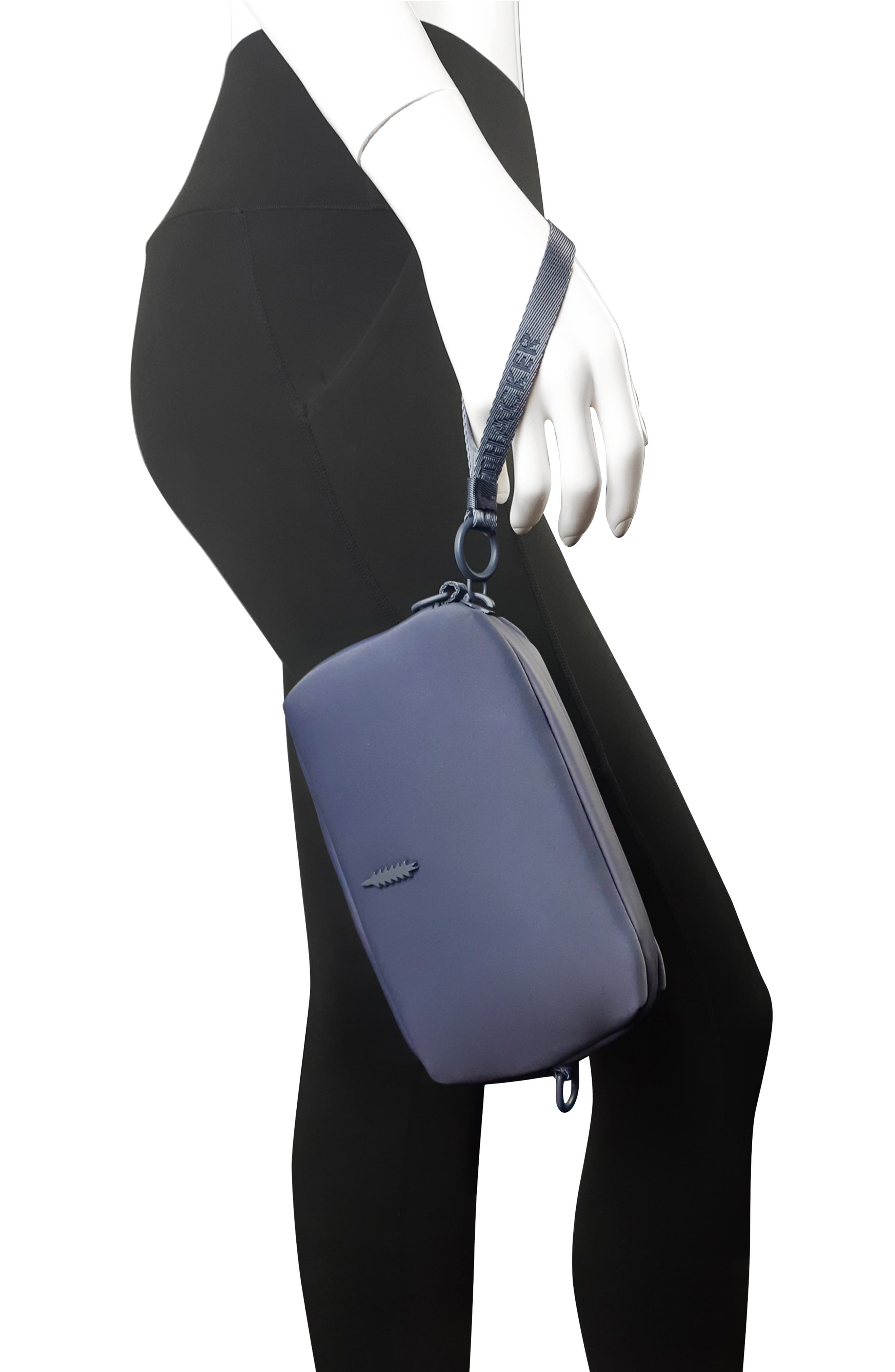 Ella Phone Zip Crossbody Bag, Alternate, color, STEEL