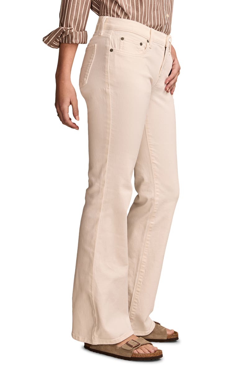 Lucky Brand Sweet Mid Rise Flare Jeans, Alternate, color, Bright White