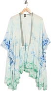 Vince Camuto Ethereal Floral Ruffle Trim Topper
