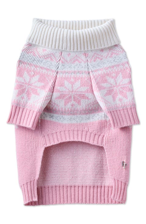 Windsor Fair Isle Cashmere Pet Sweater