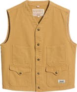 Schott NYC Cotton Canvas Utility Vest