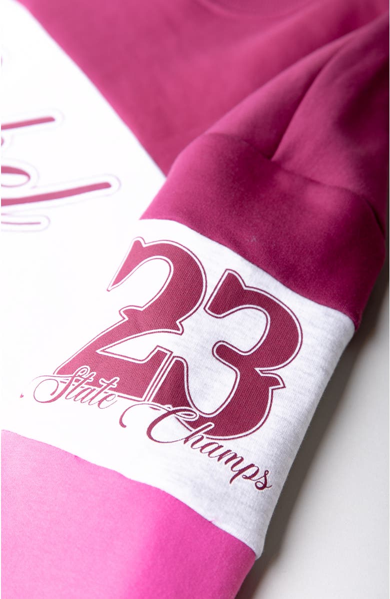 Colourful Rebel Logo Colourblock Boxy Sweat, Alternate, color, Multicolor