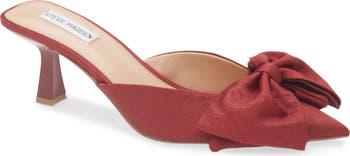 Steve Madden Ander Pointed Toe Kitten Heel Mule (Women