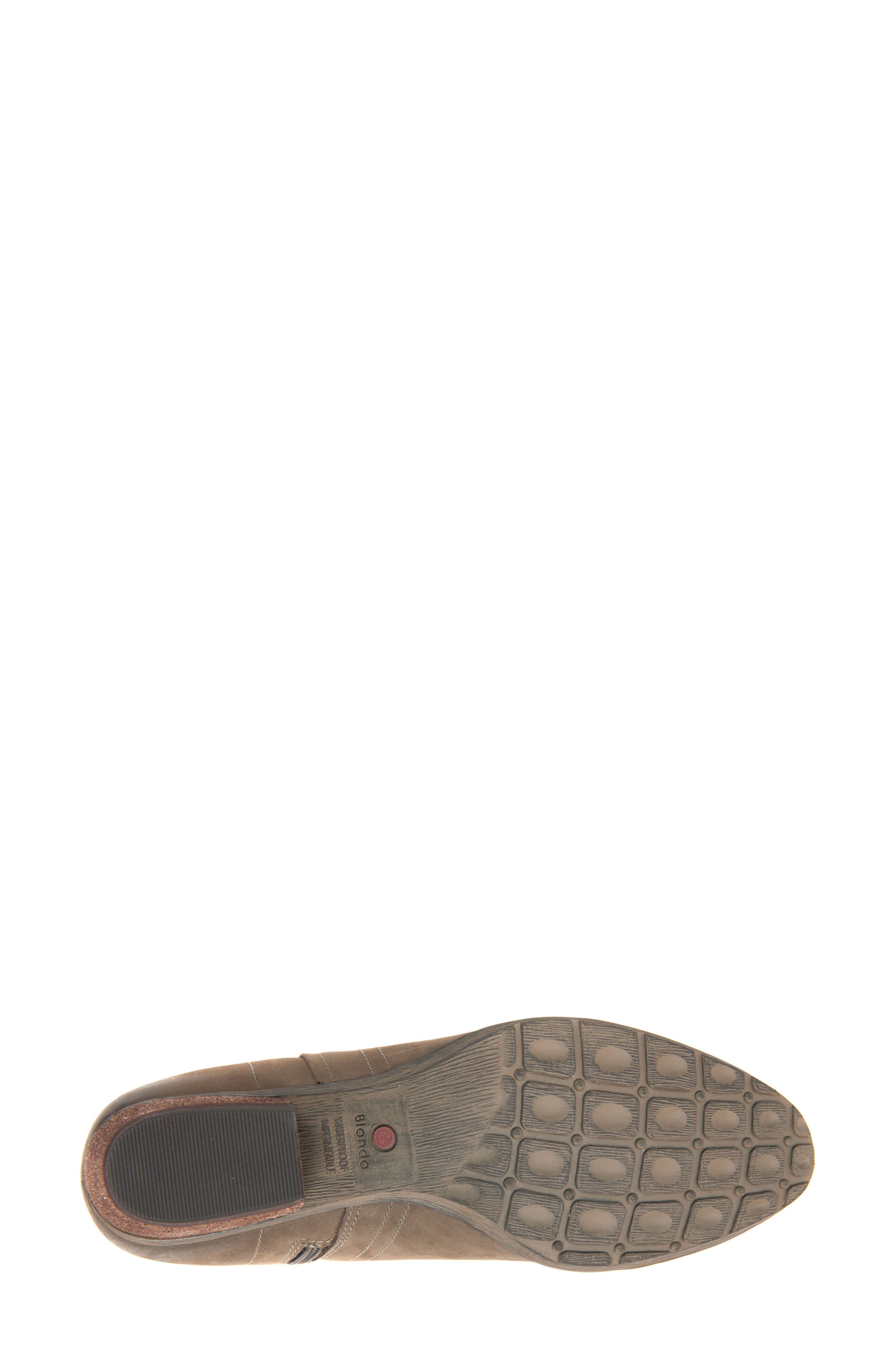 'Valli' Waterproof  Bootie, Alternate, color, TAUPE NUBUCK