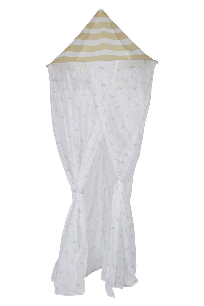 Fireflies Hanging Canopy, Alternate, color, GOLD WHITE