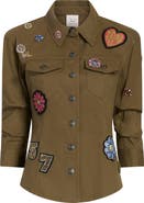 Cinq à Sept Retro Love Patches Canyon Jacket