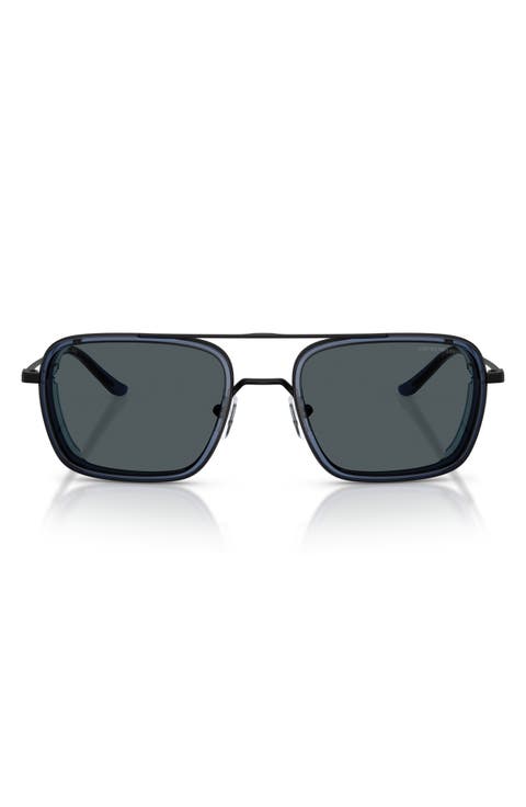 54mm Square Sunglasses