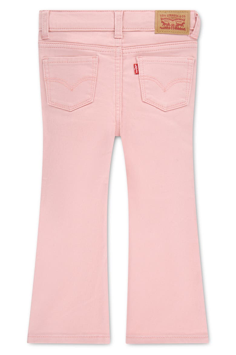 Kids' Flare Jeans, Alternate, color, POWDER PINK