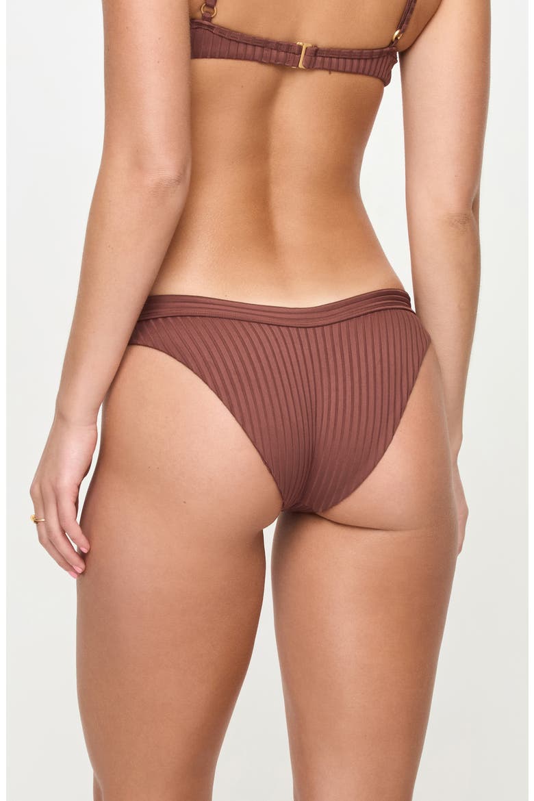 Mercer Rib Bikini Bottoms, Alternate, color, CAFE