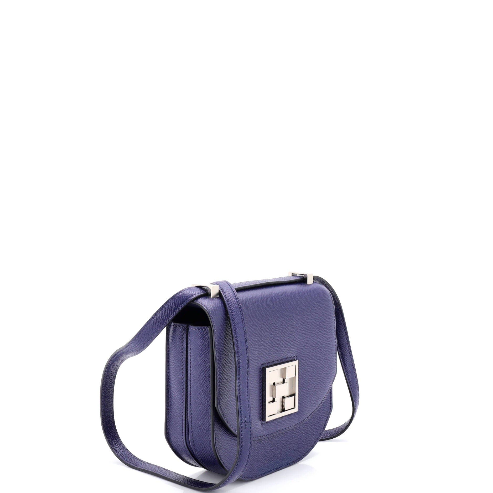 Pre-Owned Hermes Mosaique au 24 Bag Epsom 17, Alternate, color, Bleu Encre