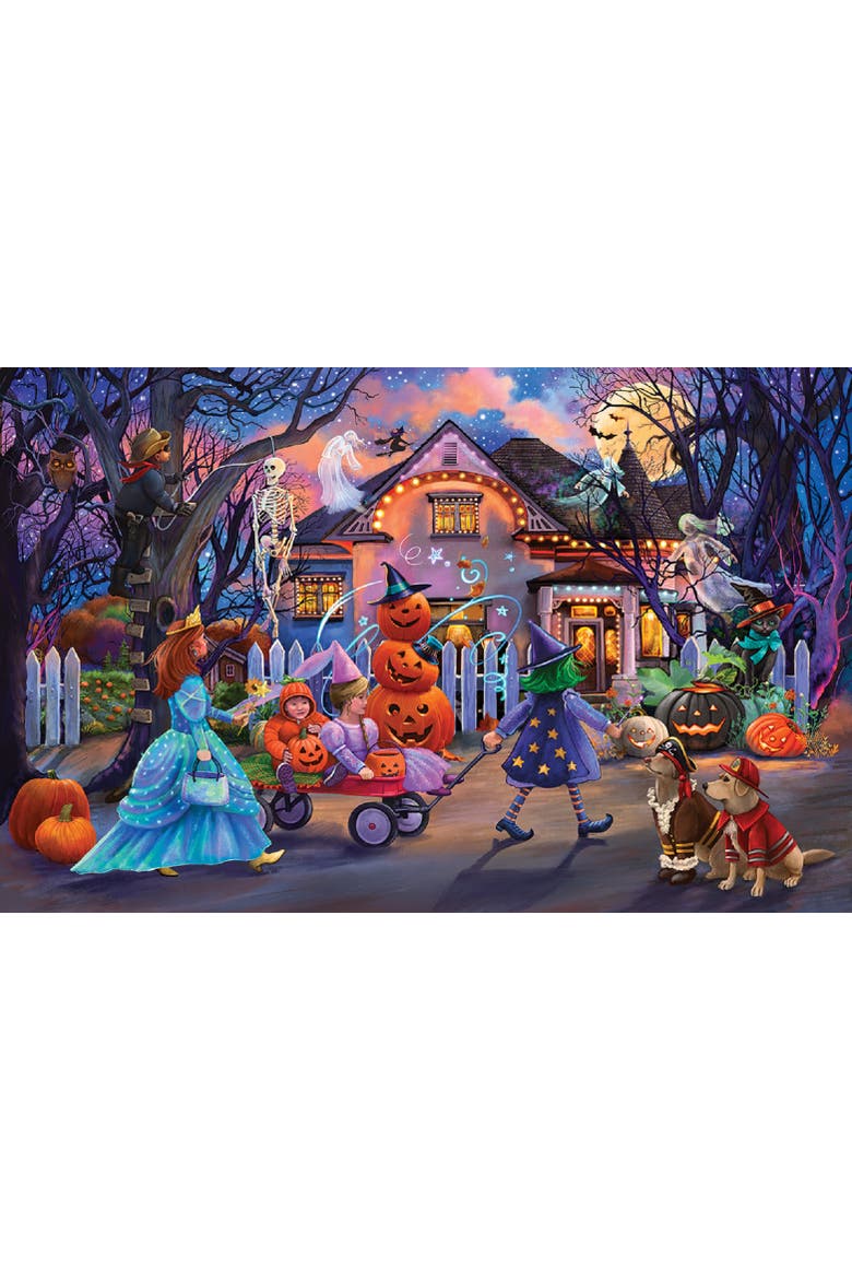 Halloween Trick or Treat 1000 piece Jigsaw Puzzle for Adults, Alternate, color, Multicolor