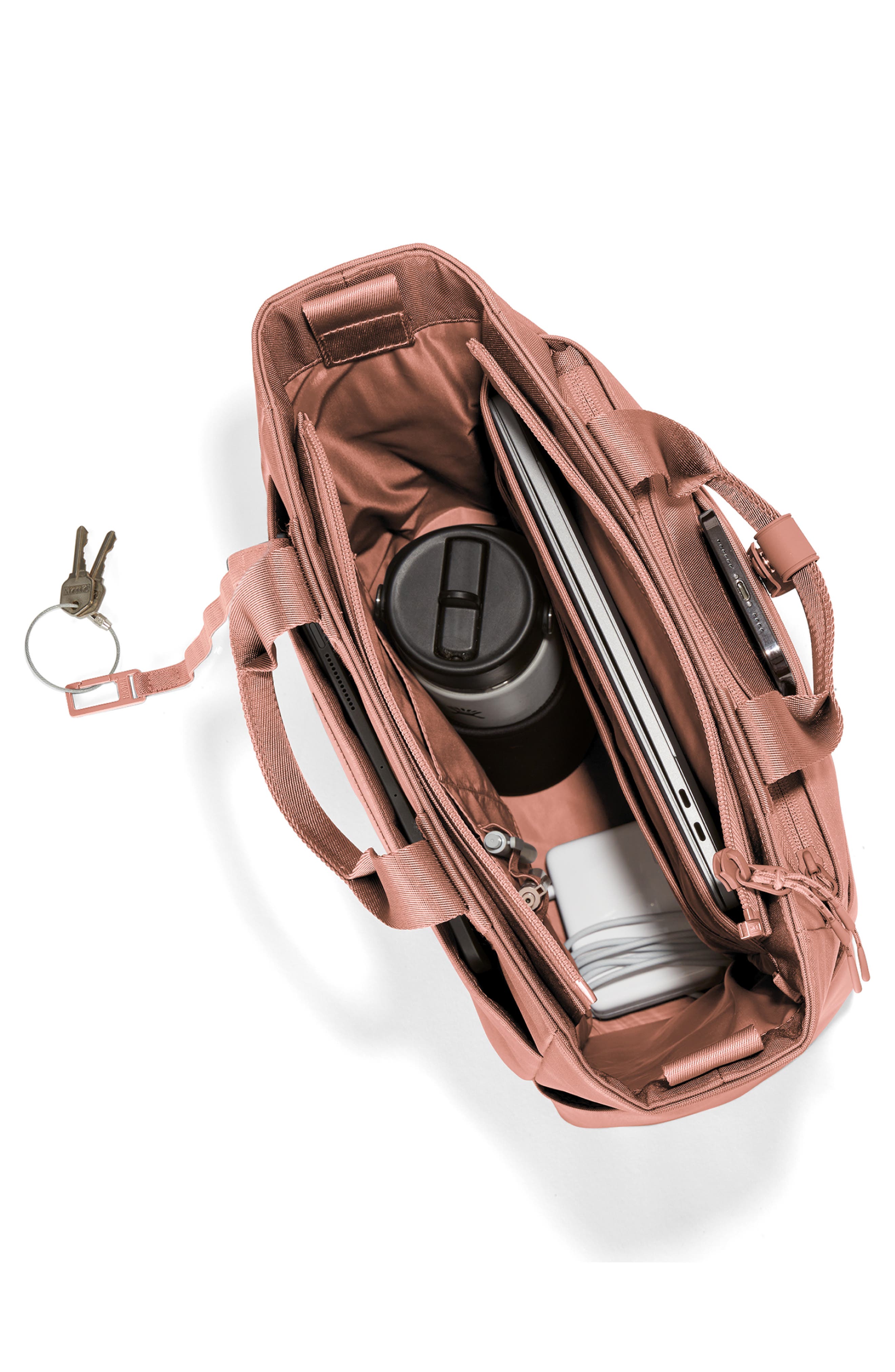 Dagne Dover Petra Convertible Tote, Alternate, color, Warm Dust