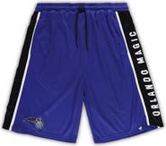 FANATICS Men's Fanatics Branded Blue Orlando Magic Big & Tall Referee Iconic Mesh Shorts
