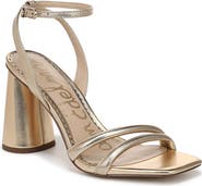 Sam Edelman Kia Block Heel Ankle Strap Sandal