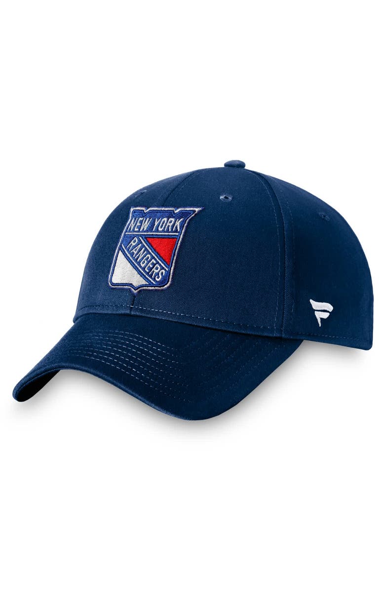 FANATICS Men's Fanatics Navy New York Rangers Core Adjustable Hat, Main, color, Navy