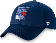 FANATICS Men's Fanatics Navy New York Rangers Core Adjustable Hat