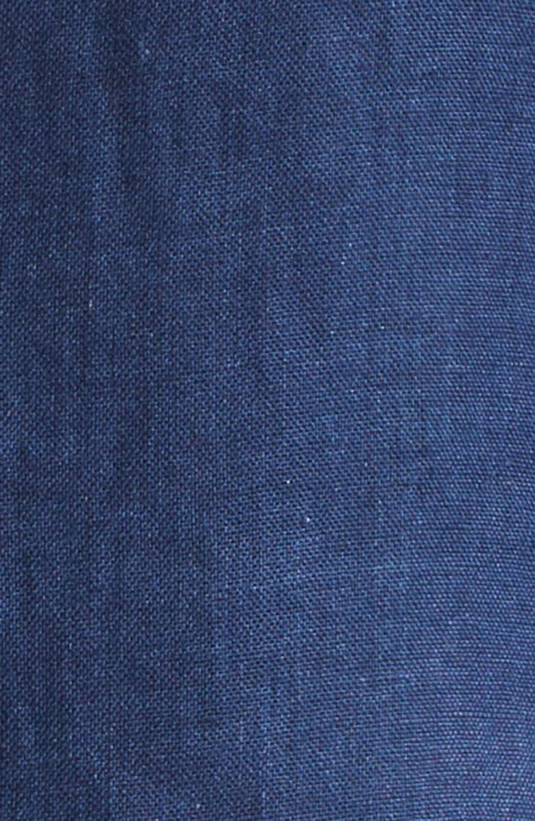 Massimo Alba Memphis Linen Blazer, Alternate, color, Blue