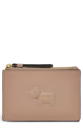 Radley Puffy Small Zip Coin Wallet In Brown