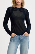 Sam Edelman Ruffle Trim Sweater