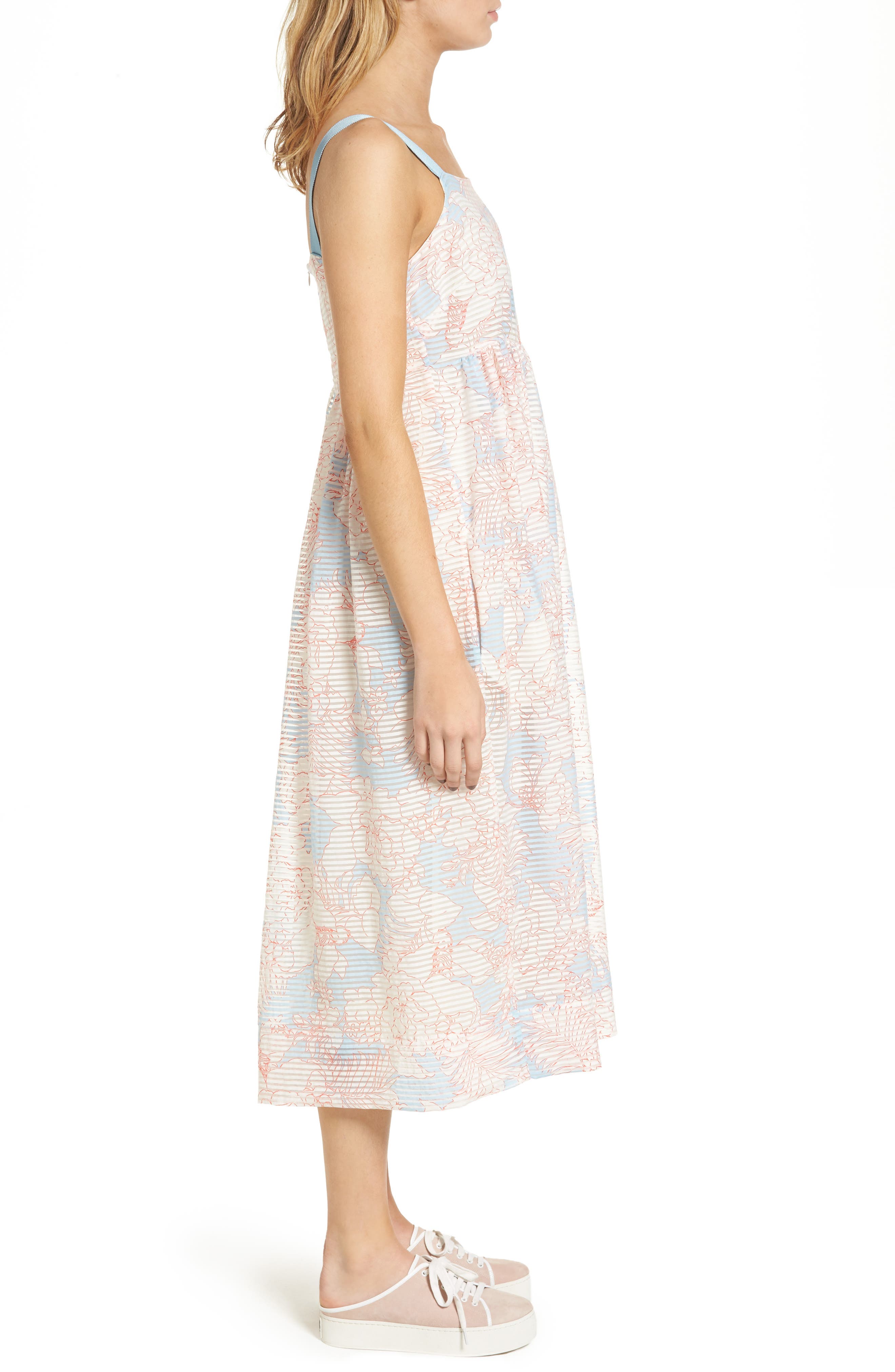 Paul & Joe Sister Bahamas Print Midi Dress (Women) | Nordstrom