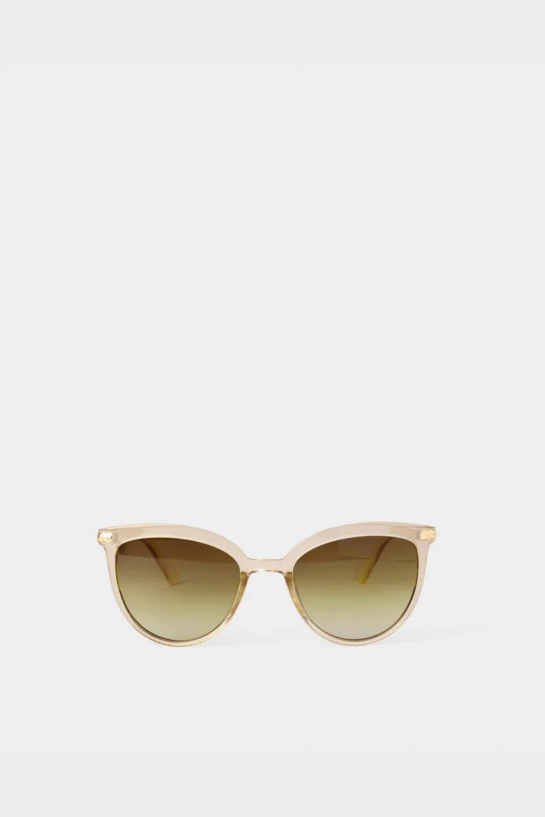 Ravello Sunglasses in Nude Transparent, Main, color, Nude