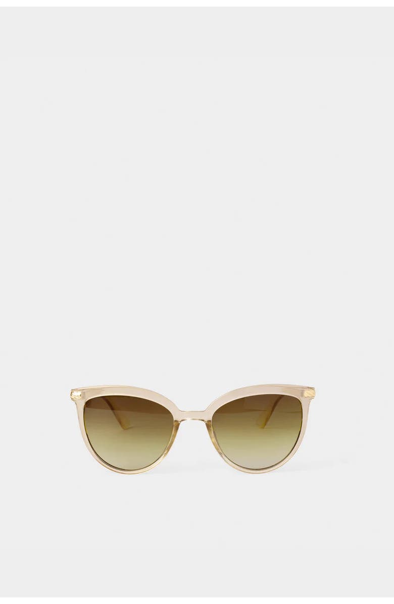 Katie Loxton Ravello Sunglasses in Nude Transparent, Alternate, color, Nude