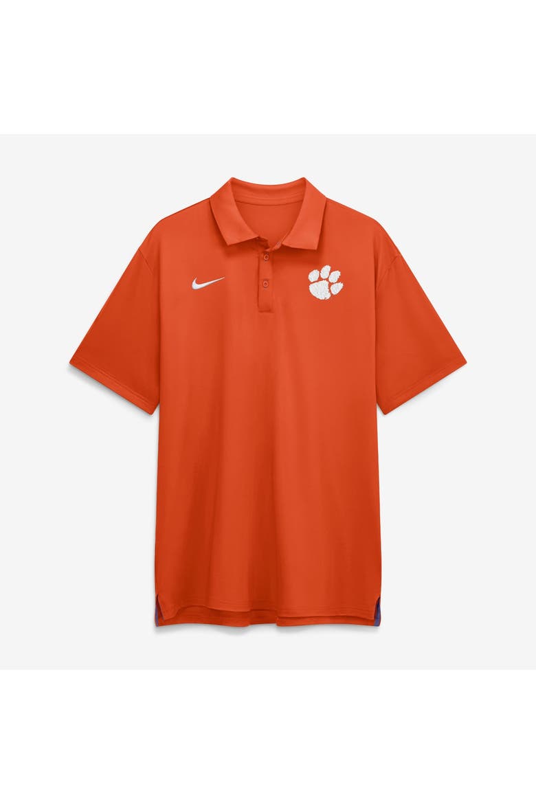 Men's Nike Orange Clemson Tigers 2026 Sideline Tour Dri-FIT Polo, Main, color, Orange
