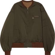 VISVIM Gunner Wool & Linen Bomber Jacket