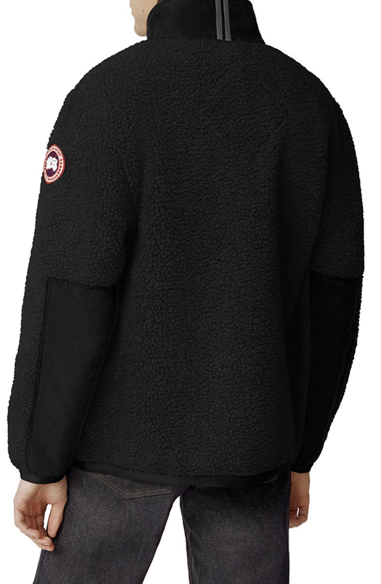 Canada Goose Renfrew Wool Blend Fleece Half Zip Pullover, Alternate, color,