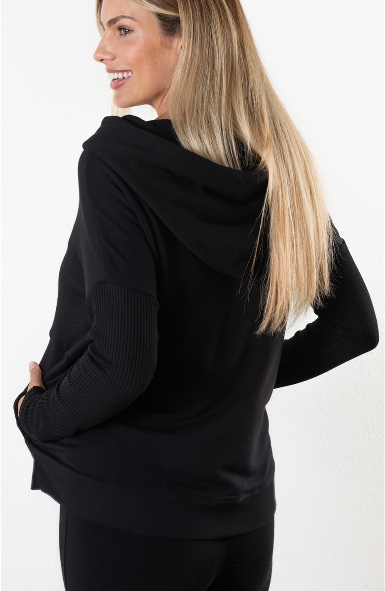 JJwinks Built-In Shelf Hoodie Fleece Pullover Sweatshirt, Alternate, color, 