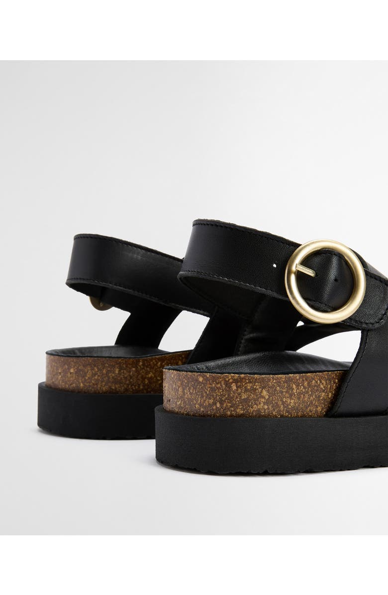 Barbour Gwen Slingback Sandal, Alternate, color, Black