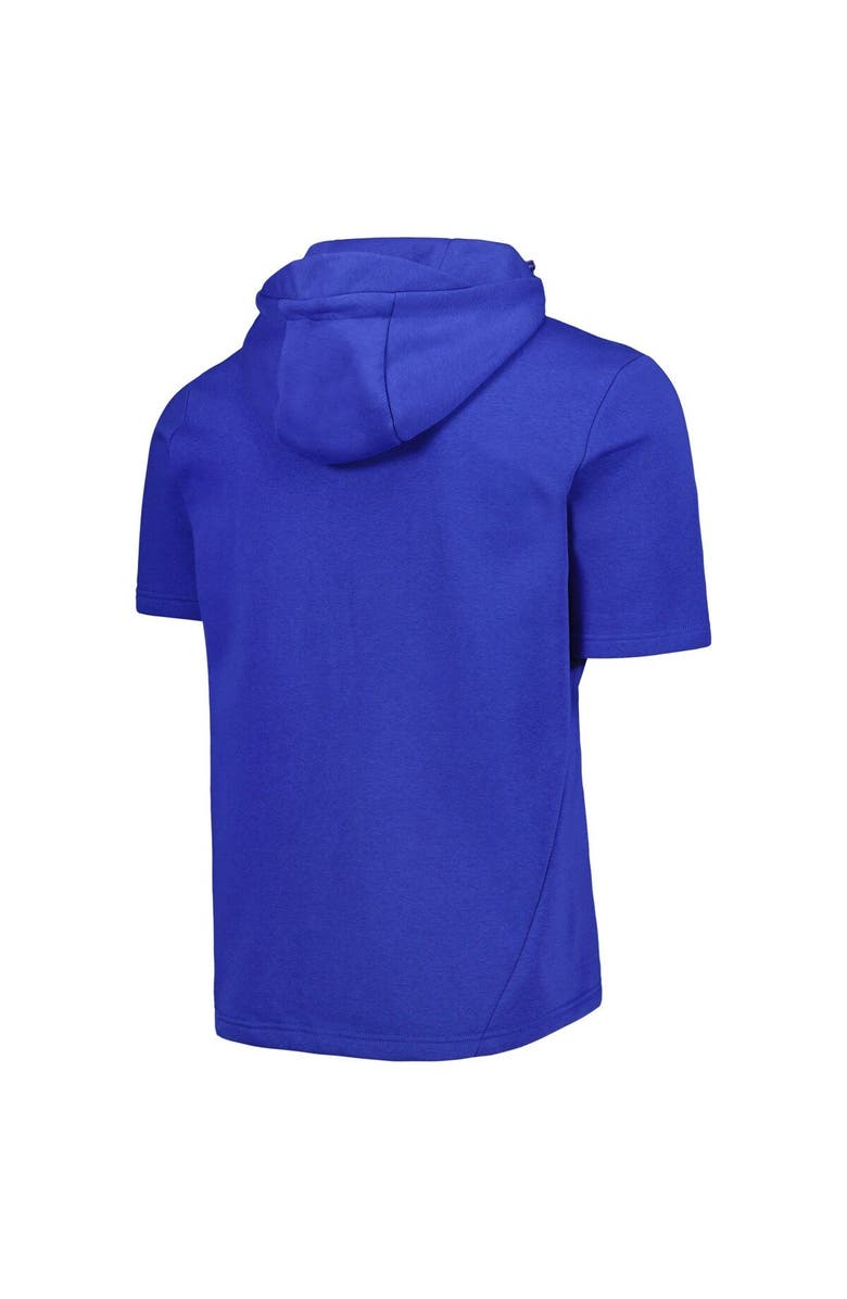 LEVELWEAR Men's Levelwear Royal Los Angeles Dodgers Recruit Full-Zip Short Sleeve Hoodie, Alternate, color, Royal