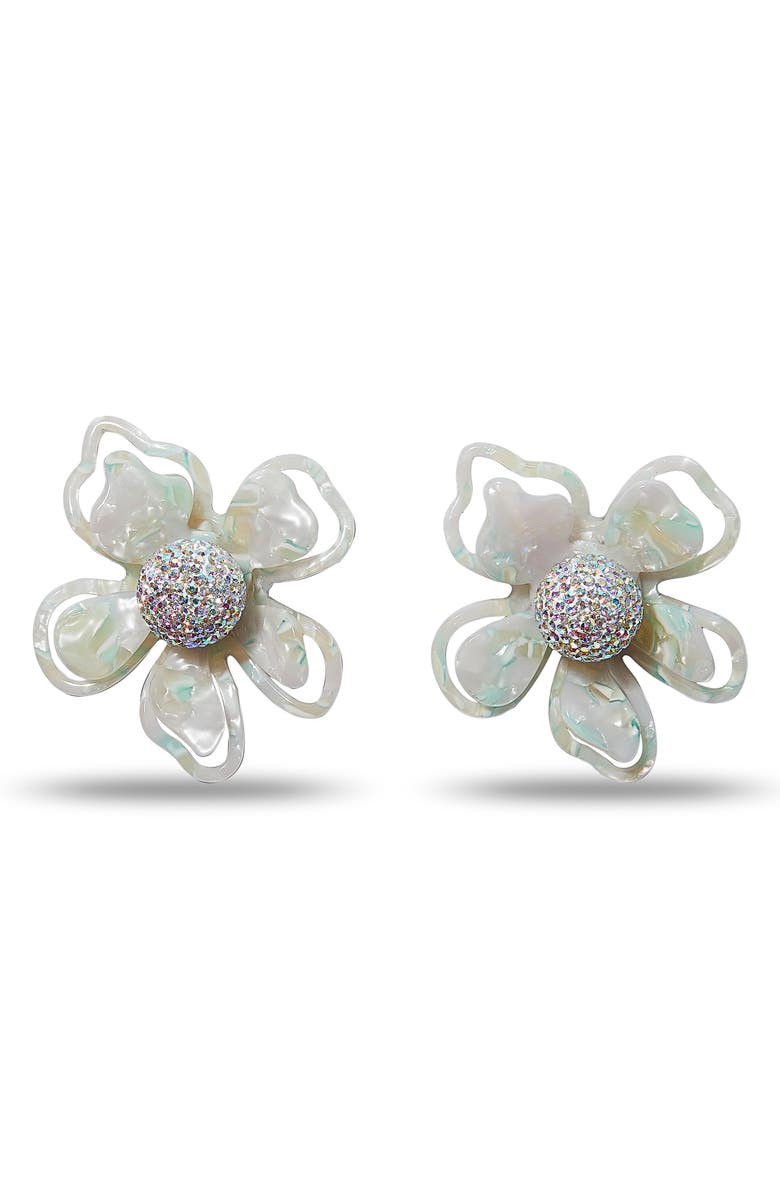 Lele Sadoughi Azalea Crystal Statement Earrings, Main, color,
