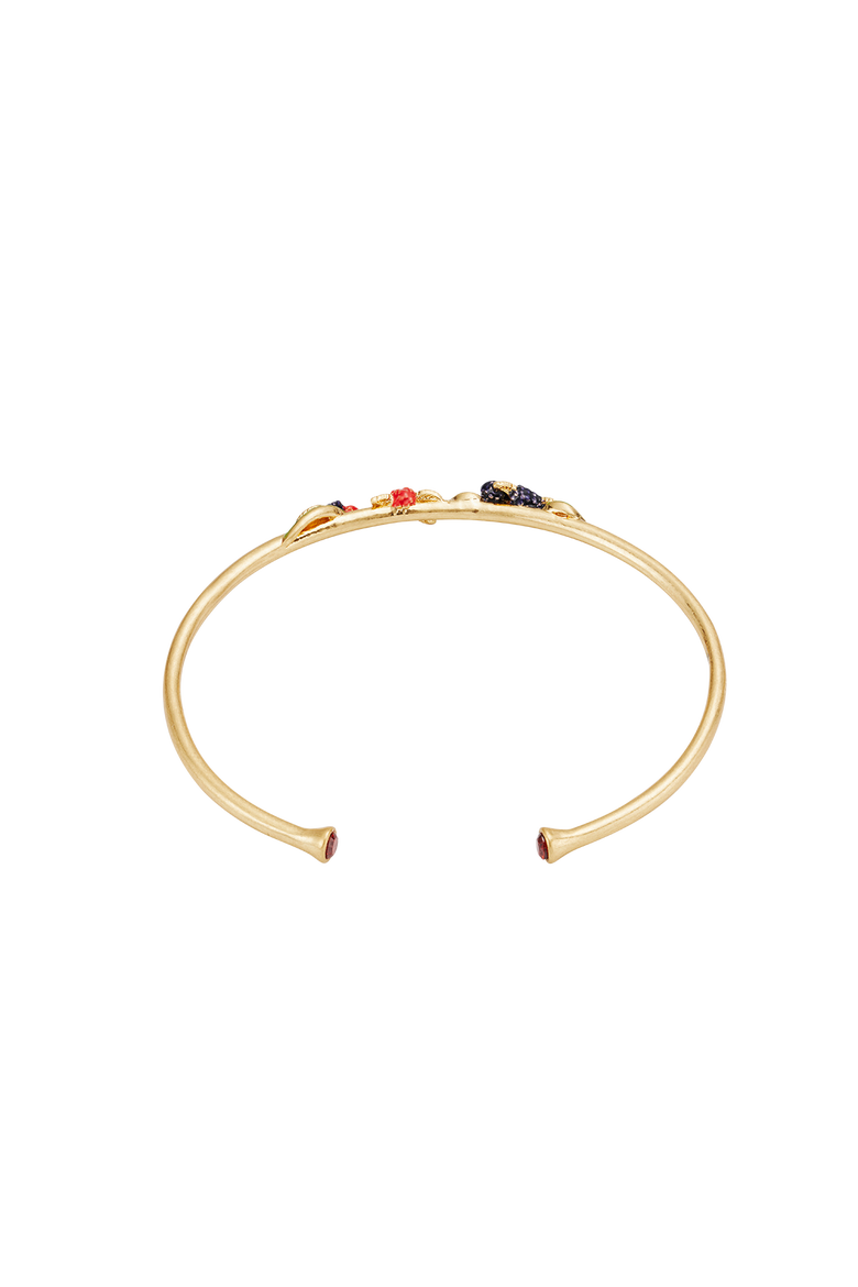Orla Hedgerow Bangle, Alternate, color, Gold