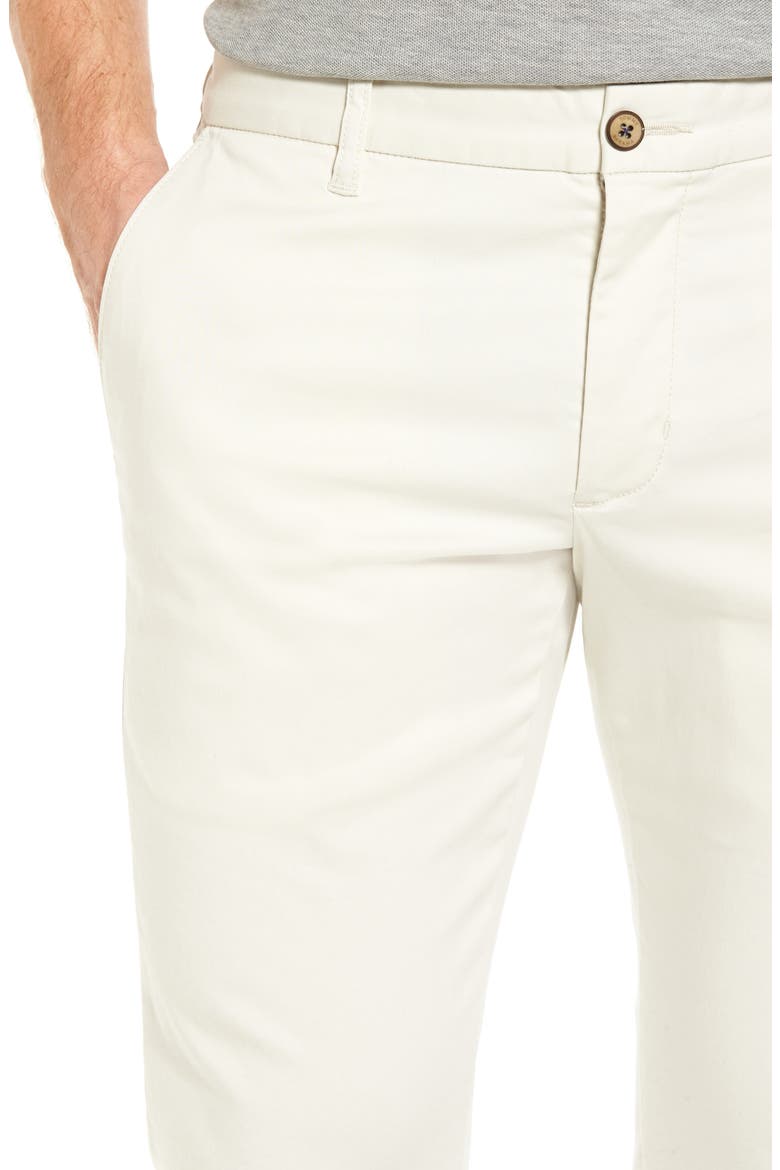 Boracay Straight Leg Flat Front Pants, Alternate, color, BLEACHED SAND