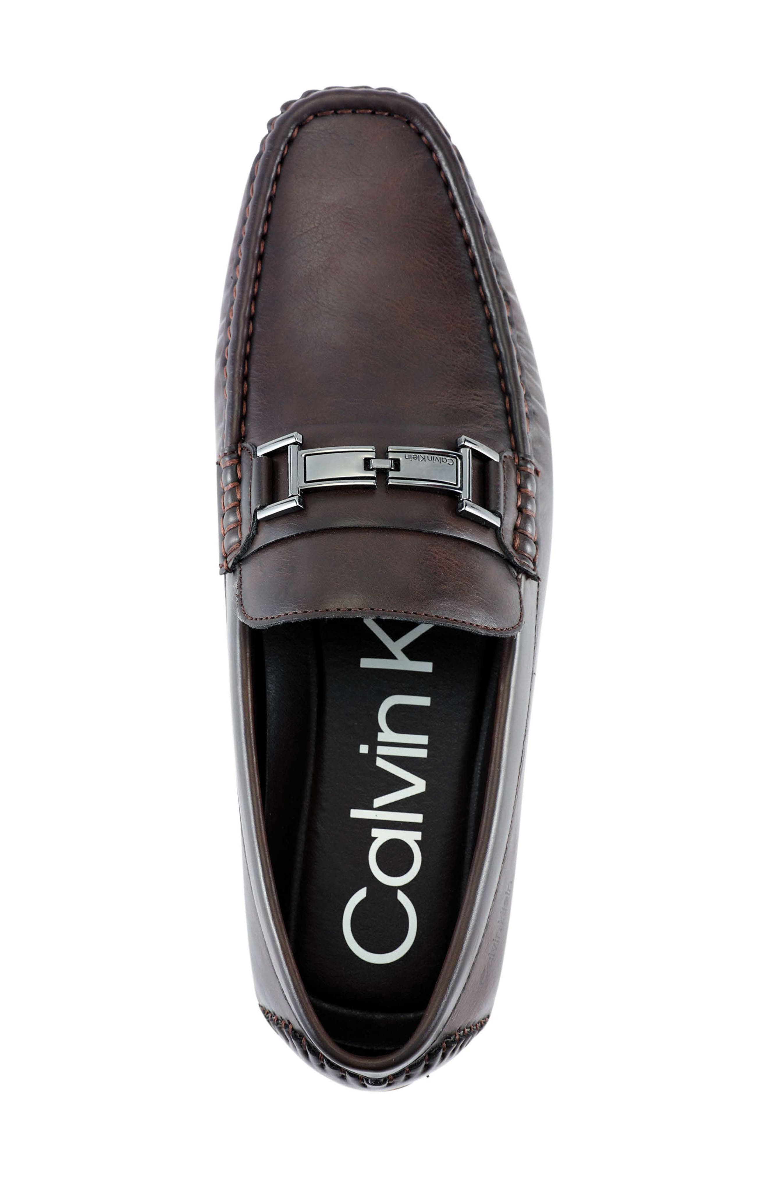 Magnus Bit Leather Driver, Alternate, color, BROWN