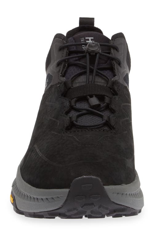 Hoka Transport Chukka Gore-tex® Waterproof Running Shoe In Black