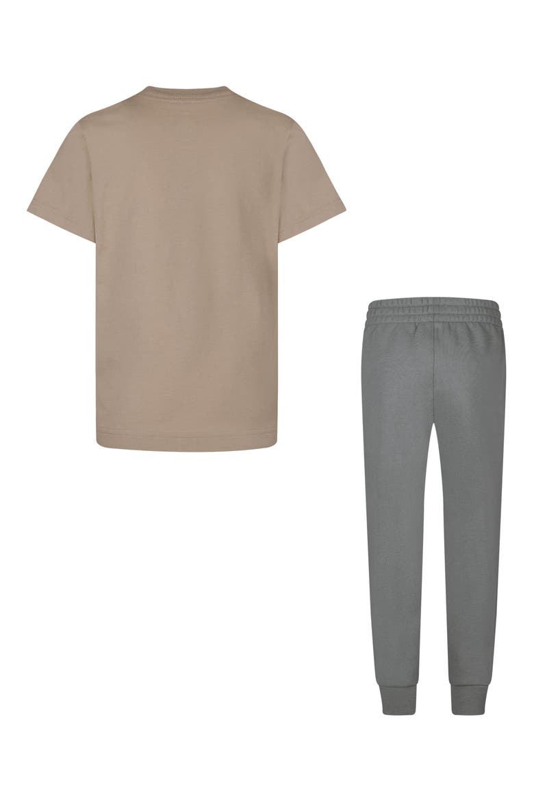 Kids' Futura T-Shirt & Pants Set, Alternate, color, DARK STUCCO