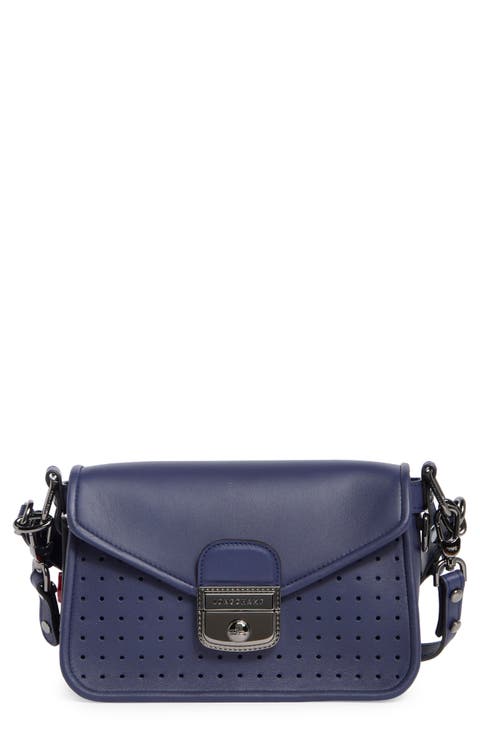 Mademoiselle Small Perforated Shoulder Bag