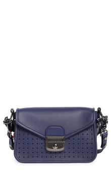Longchamp Mademoiselle Small Perforated Shoulder Bag