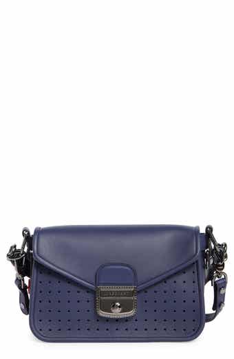 Longchamp Mademoiselle Small Perforated Shoulder Bag